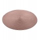 Lugar Americano 38cm Redondo De Poliester Fresno Aspiral  Taupe